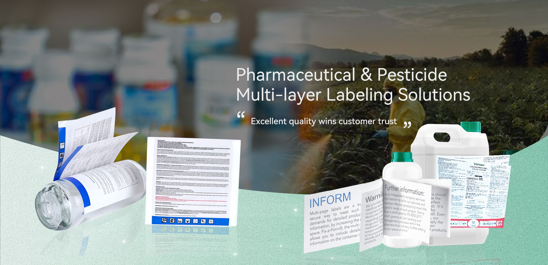 Fournisseur des étiquettes pharmaceutiques