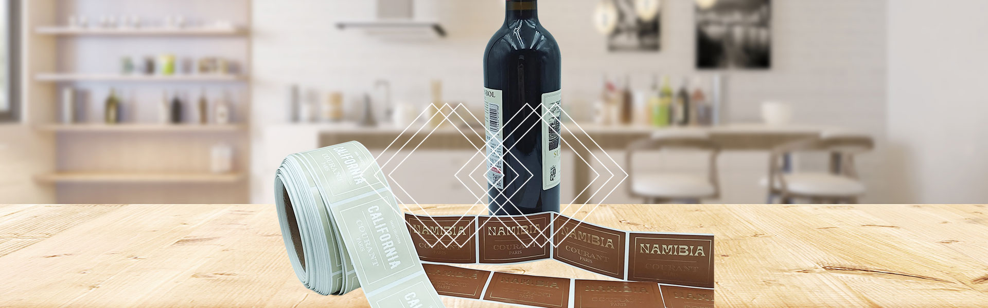 Étiquette de vin