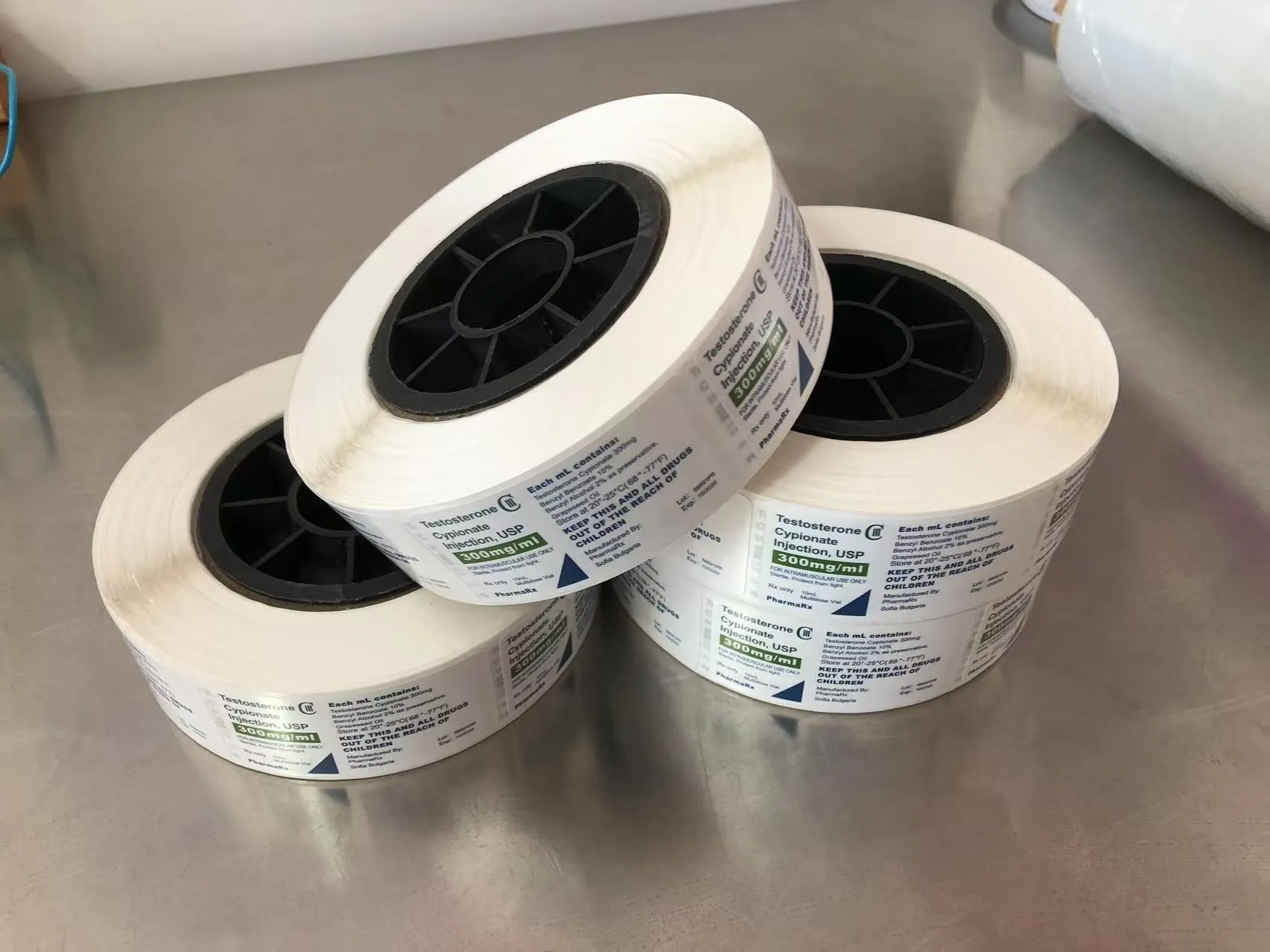 Des étiquettes médicales monocouches seront expédiées