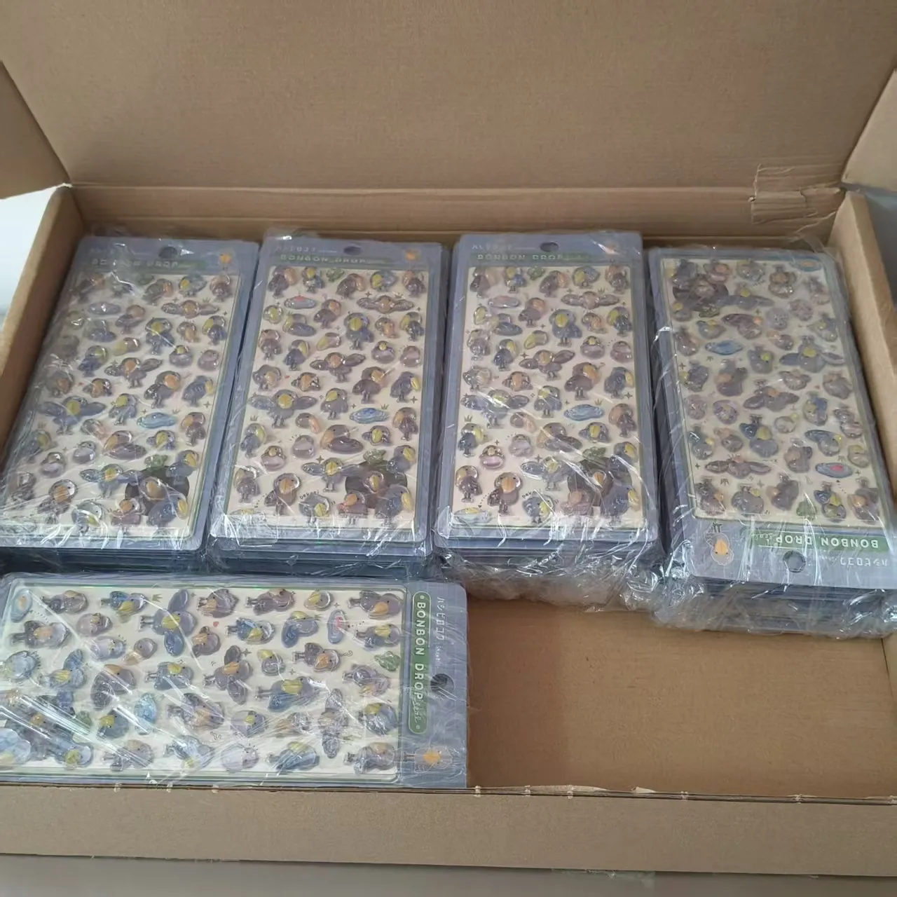 Vos stickers en relief enfant sont sur le point d'être expédiés !