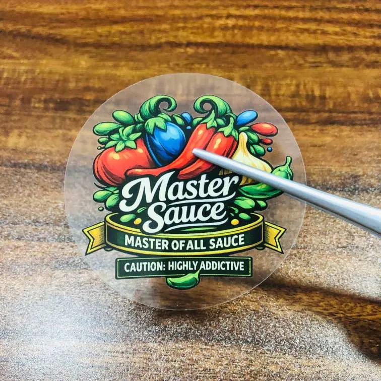 Compléter la livraison précise des étiquettes de sauce chili