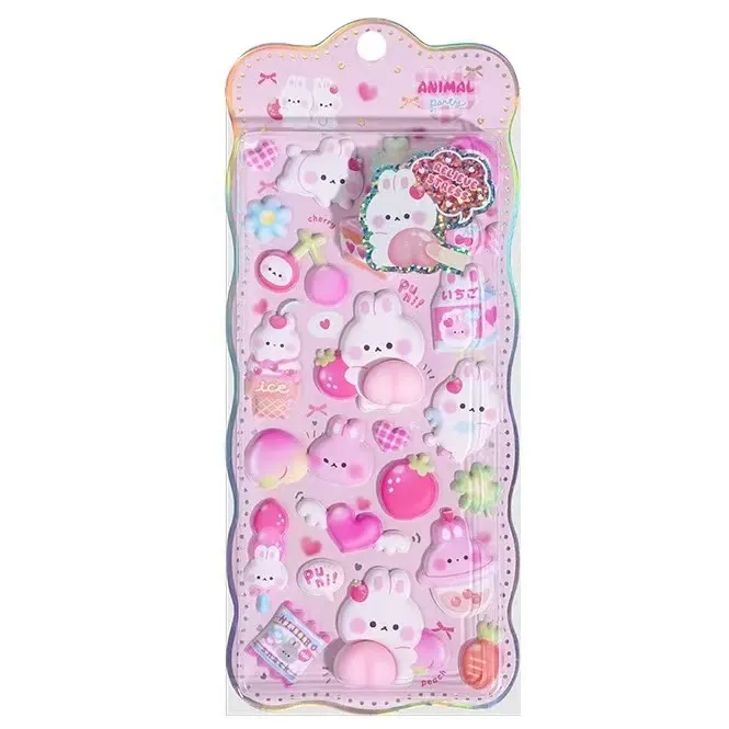 Autocollants 3D Squishy Fesses