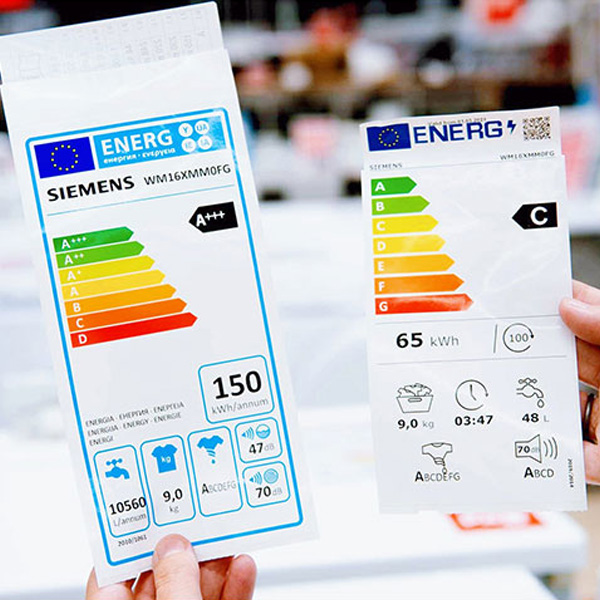 Étiquette d'efficacité énergétique du climatiseur