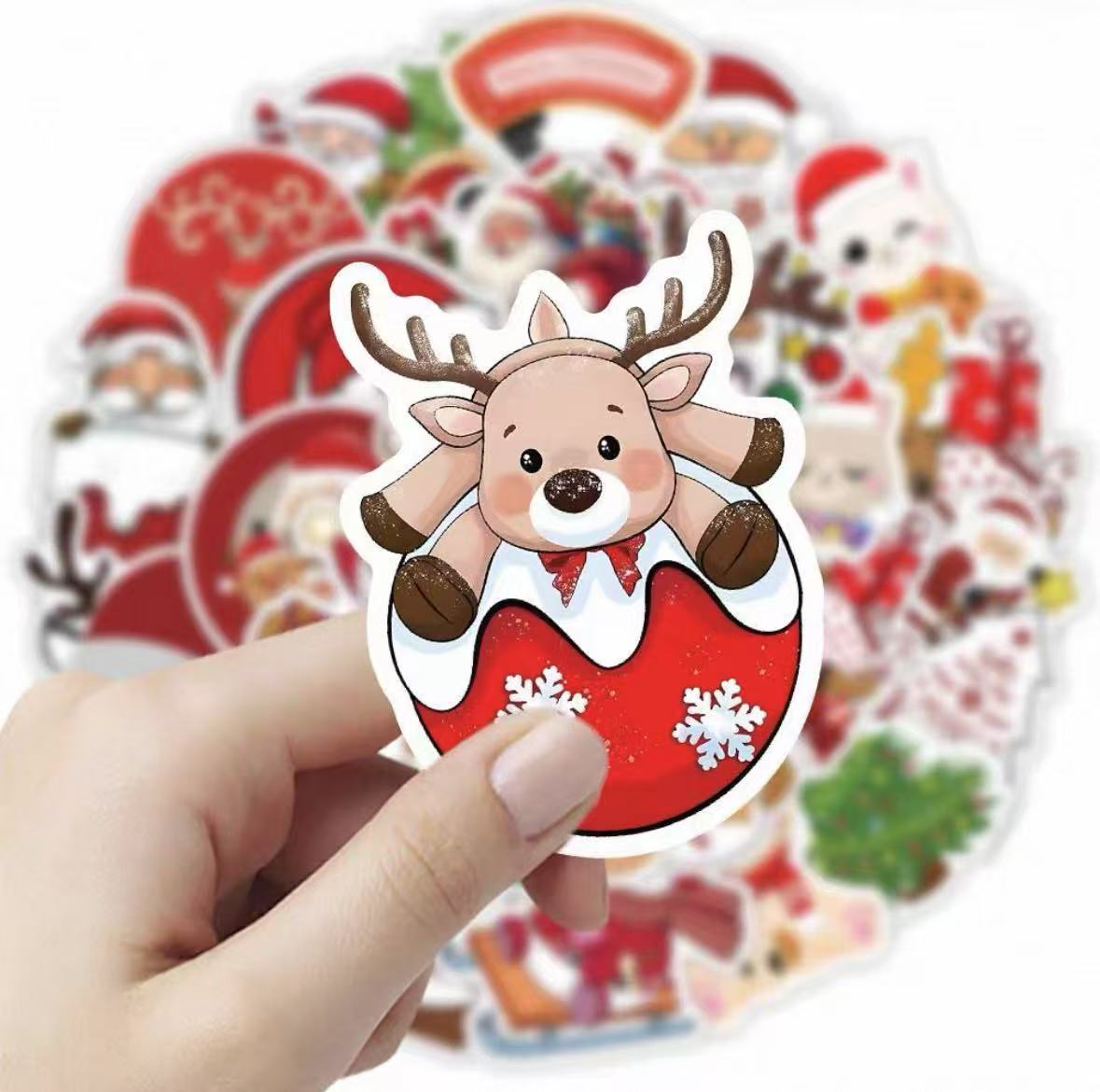 Autocollants de dessins animés de Noël