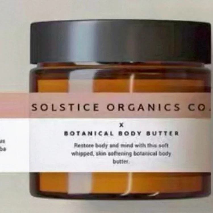 Étiquette de crème pour le visage