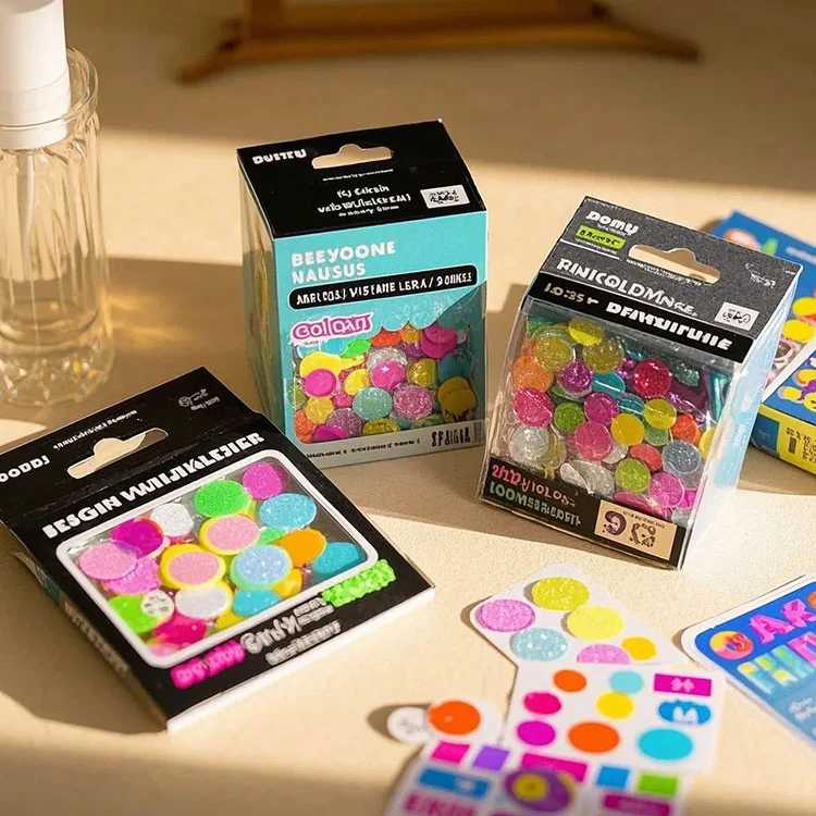 Autocollants à paillettes