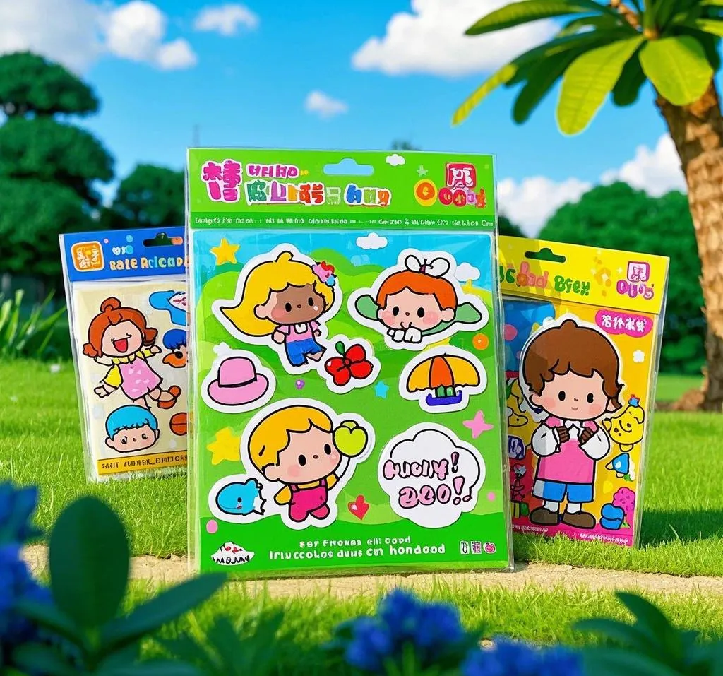 Décalcomanies de dessins animés pour enfants