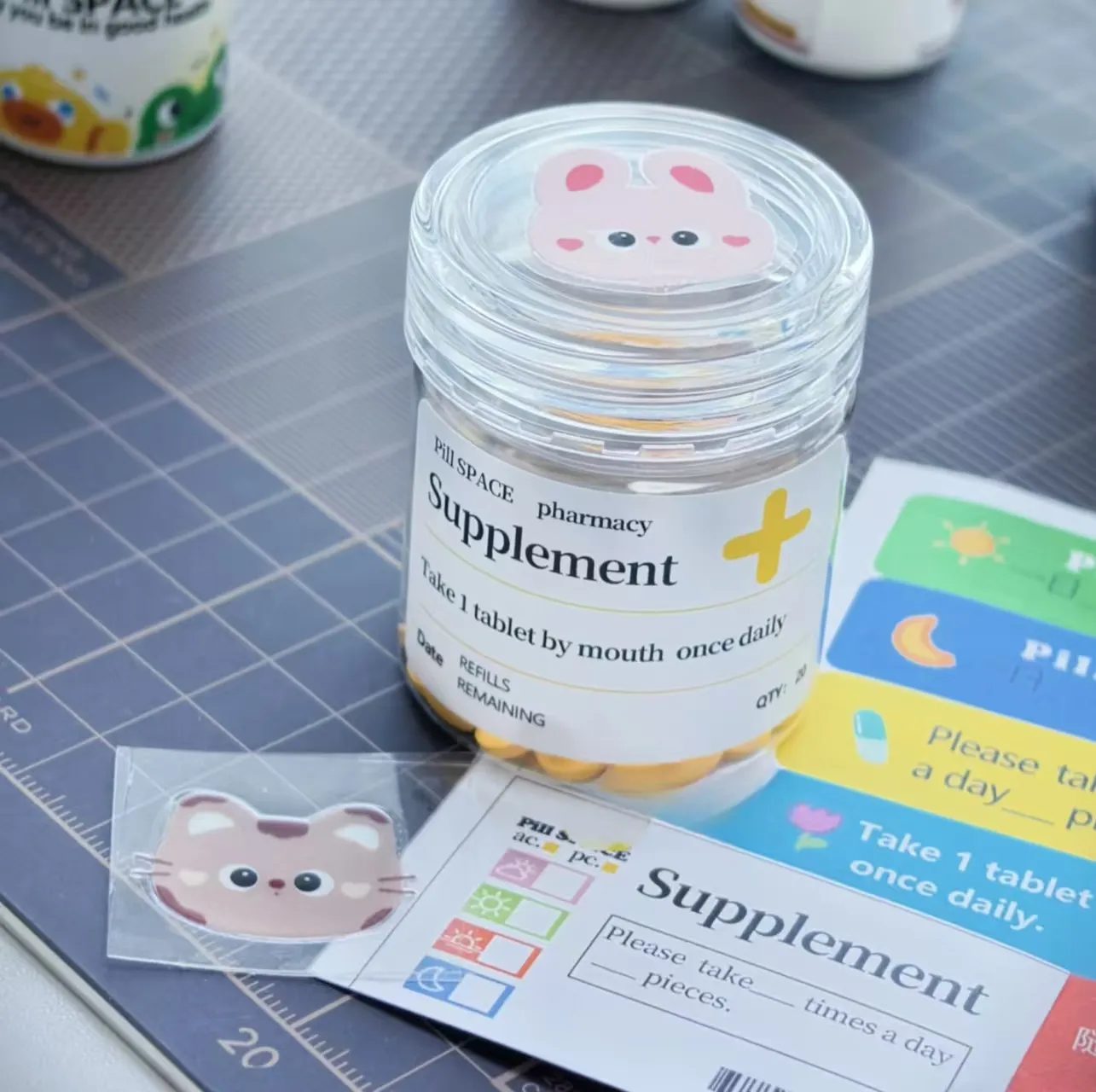 Étiquettes de médicaments médicaux