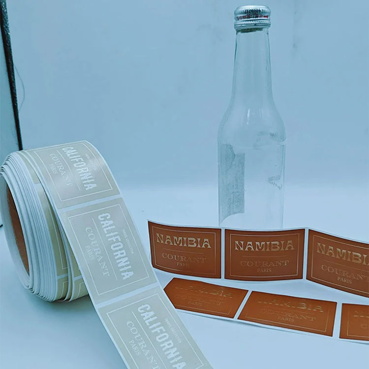 Étiquette de vodka
