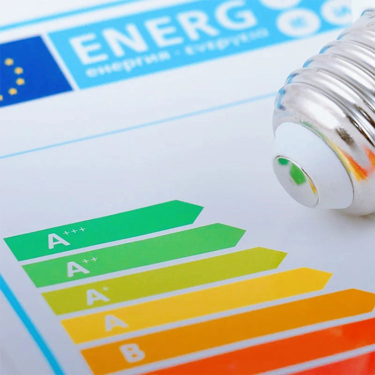 Étiquette d'efficacité énergétique des machines à laver